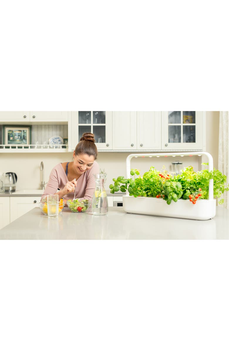 Click & Grow Smart Garden 9 Self Watering Indoor Garden, Alternate, color, Grey