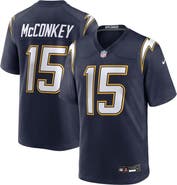 Nike Men's Nike Ladd McConkey Navy Los Angeles Chargers Alternate Super Chargers Game Player Jersey