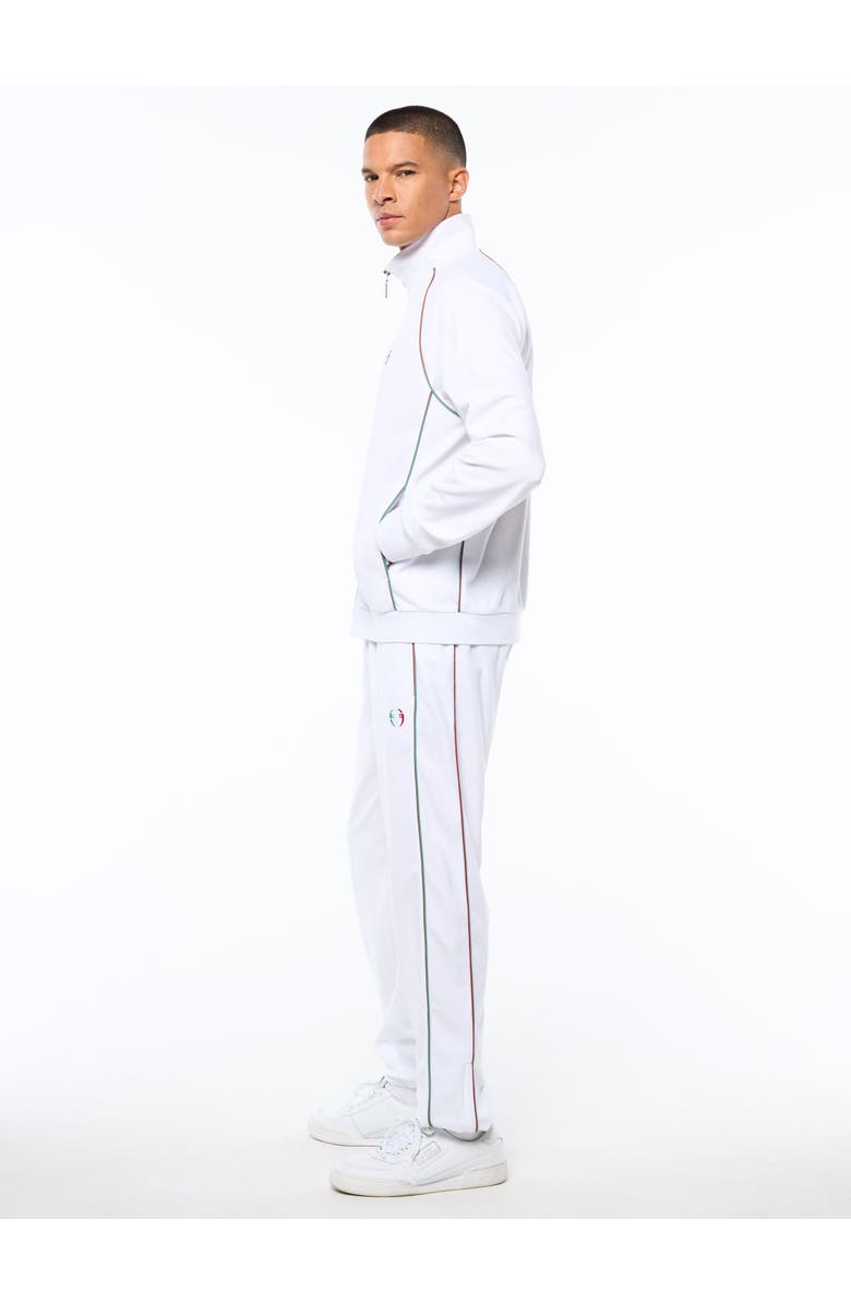 Sergio Tacchini Eredita Track Jacket, Alternate, color, Brilliant White