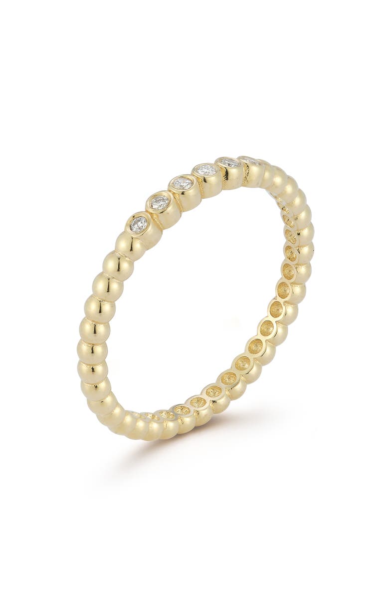 Ember Fine Jewelry 14K Gold Diamond Stackable Band Ring - 0.05ct., Alternate, color, Gold