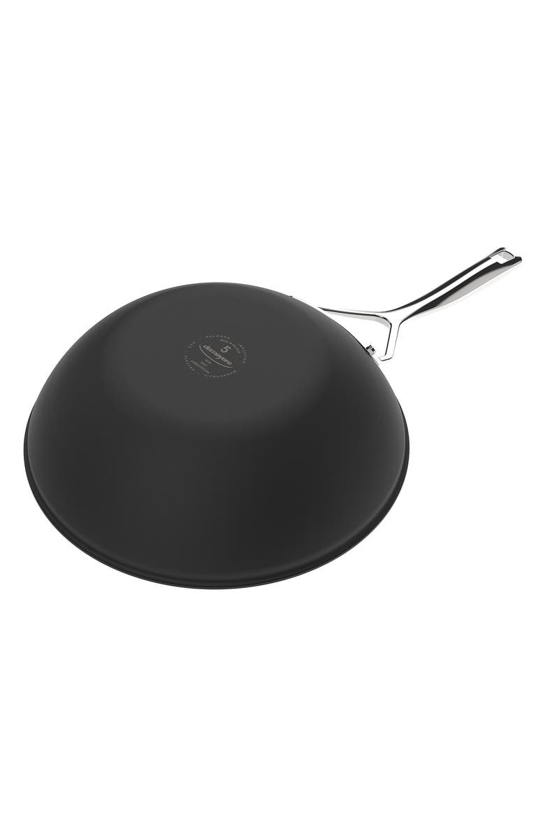Demeyere Black 5 Stainless Steel Wok, Alternate, color,