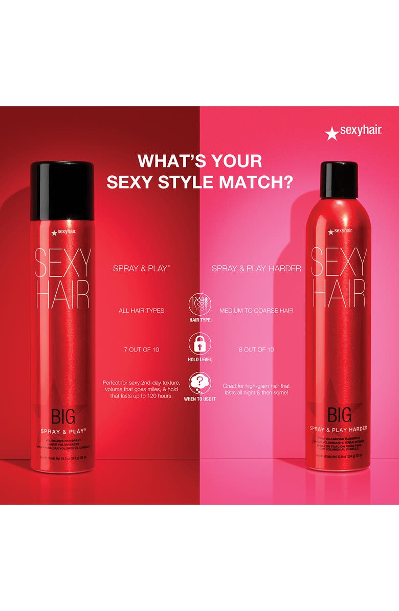 BIG SEXY HAIR Big Spray & Play Harder Hairspray, Alternate, color, 