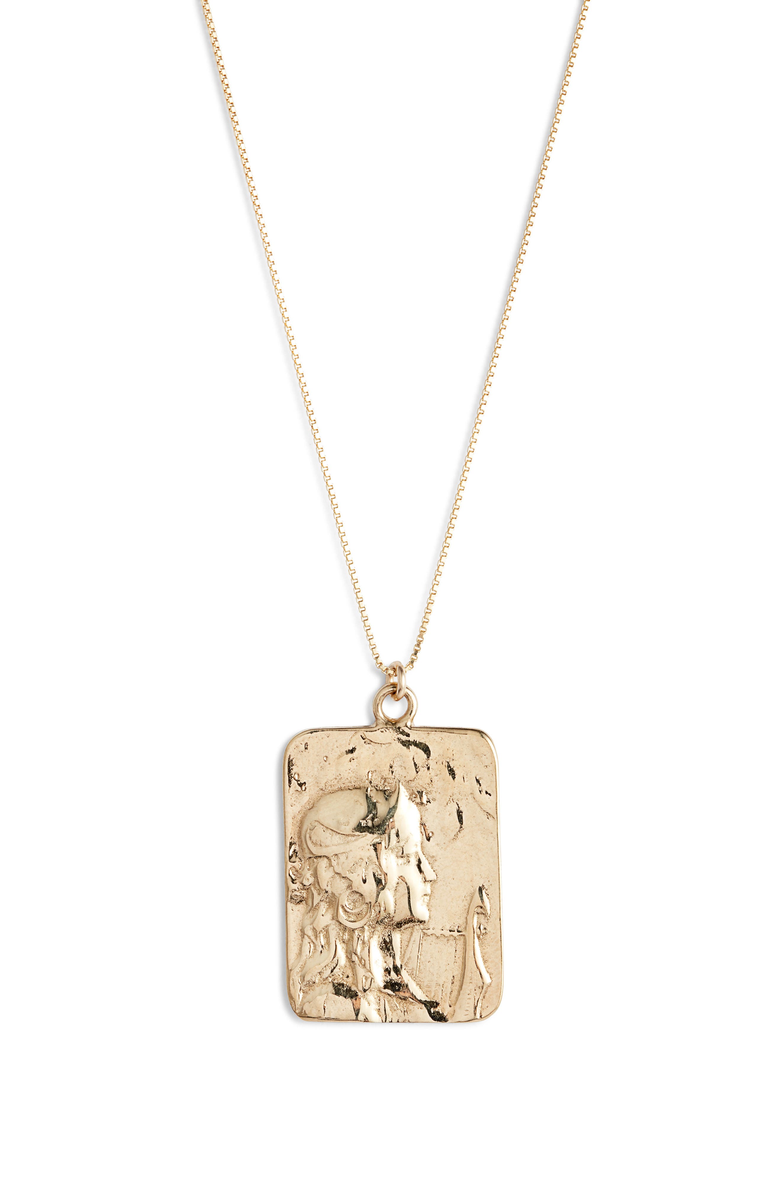 Set & Stones Brayden Pendant Necklace in Gold 