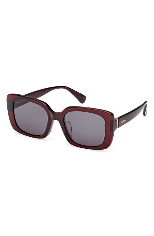 Max Mara 54mm Square Sunglasses