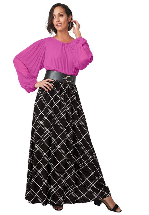 Everyday Stretch Knit Maxi Skirt (Plus Available)