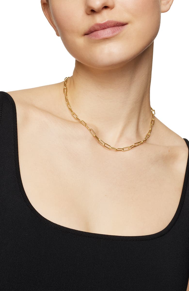 David Yurman DY Madison<sup>®</sup> Chain Necklace in 18K Yellow Gold, 4mm, Alternate, color, 18K Yellow Gold