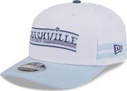 New Era Men's New Era White/Light Blue Nashville SC 2025 Third 9SEVENTY Stretch-Snap Hat