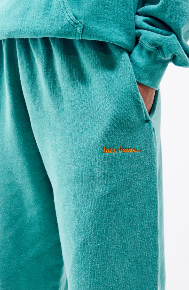 Iets Frans Logo Embroidery Cotton Blend Fleece Joggers, Alternate, color, 