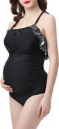 Kimi and Kai Baylee One-Piece Maternity Swimsuit