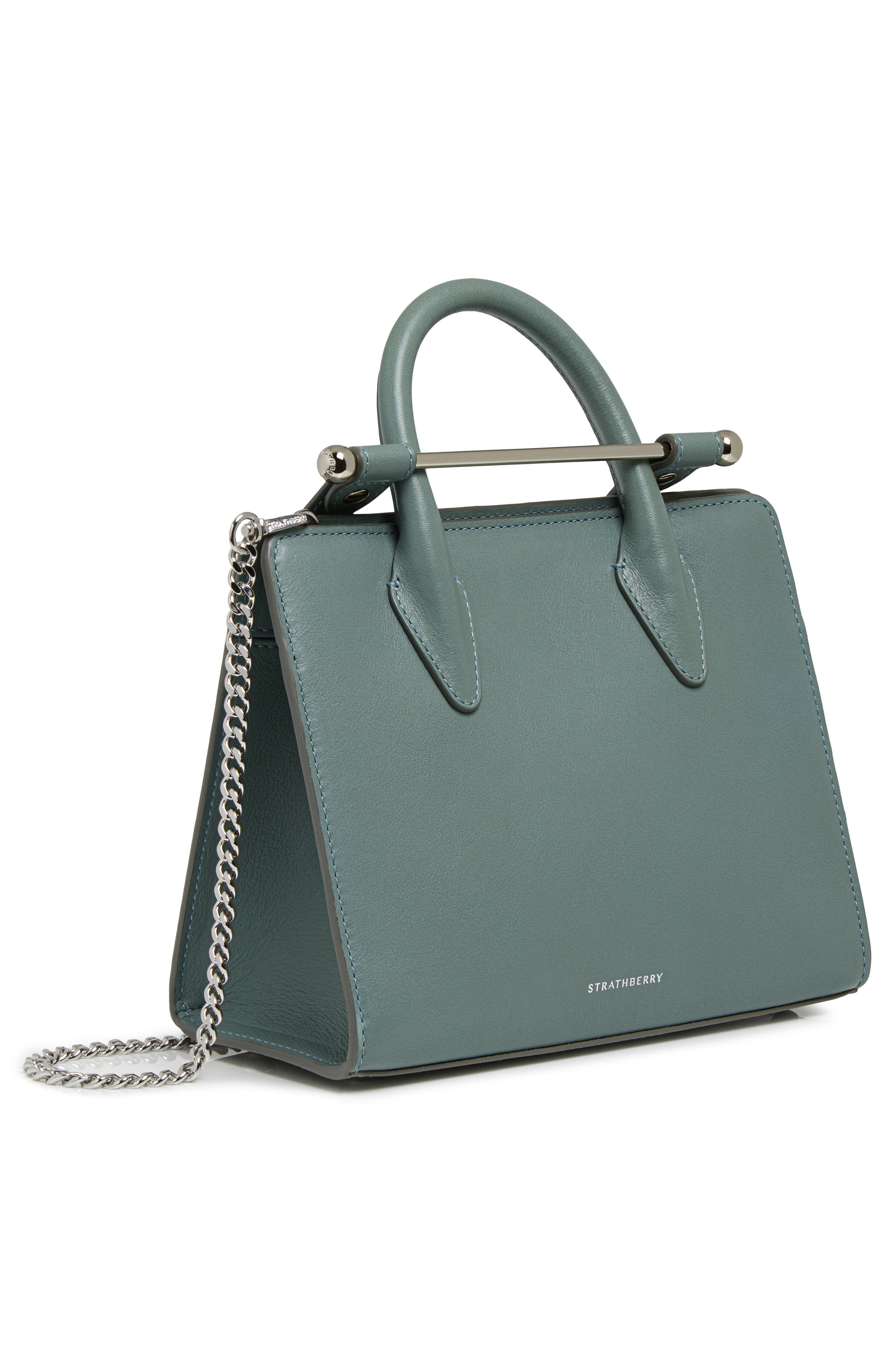 Strathberry Mini Leather Tote, Alternate, color, 