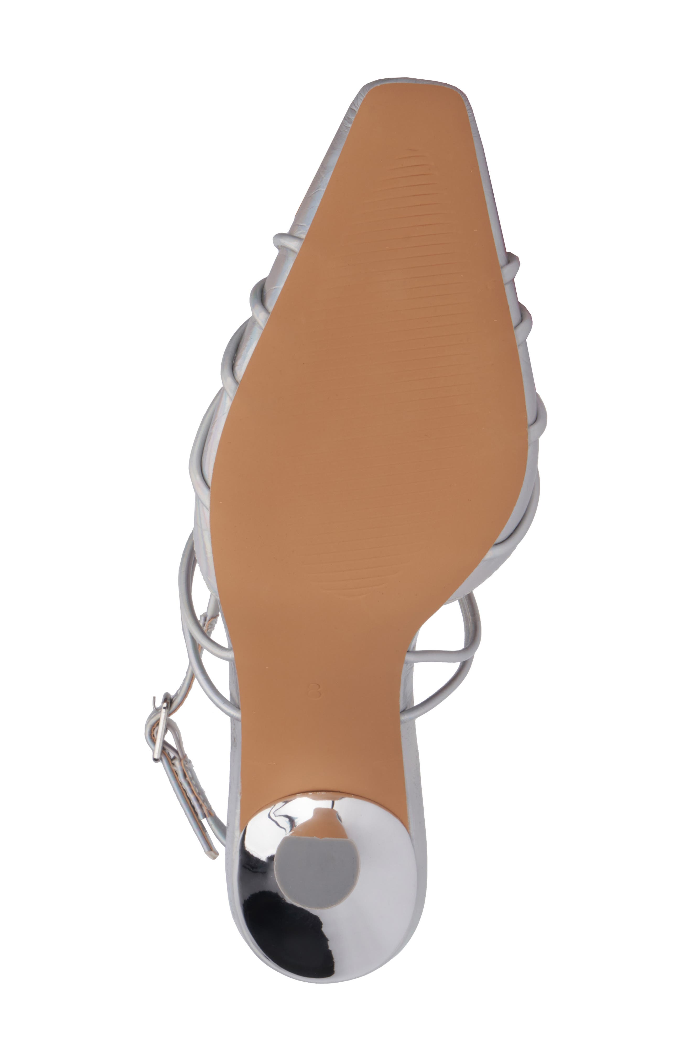 OLIVIA MILLER Celestial Pointed Toe Pump, Alternate, color, Silver