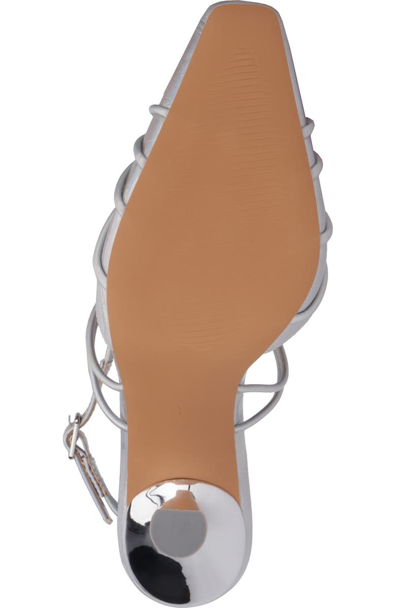 OLIVIA MILLER Celestial Pointed Toe Pump, Alternate, color, Silver