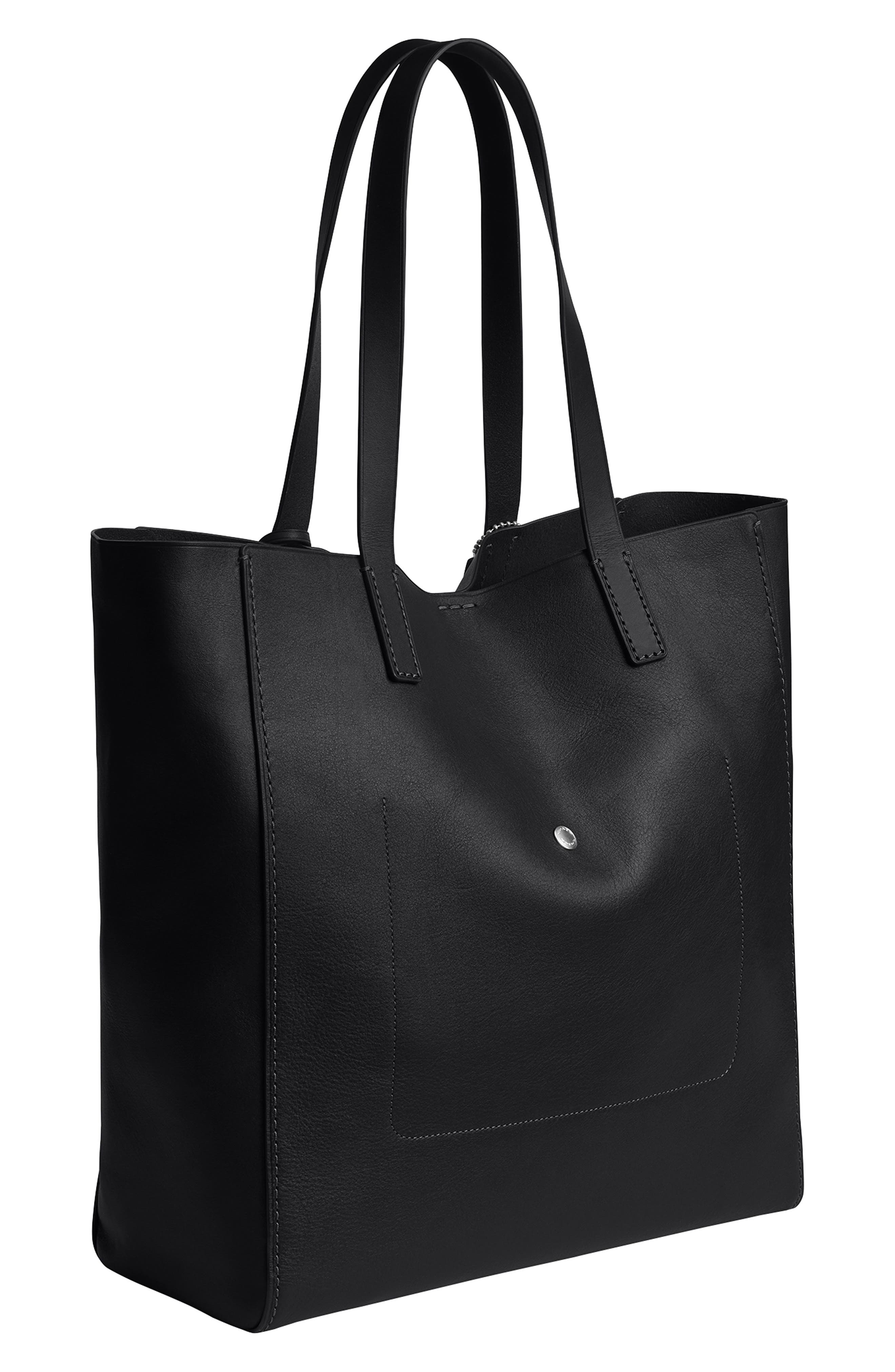 COACH Broadway Tote Bag, Alternate, color, Black