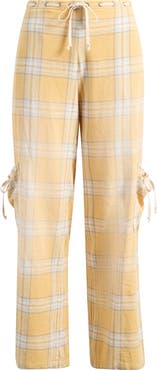 JADED LONDON Vellora Low Rise Check Trousers