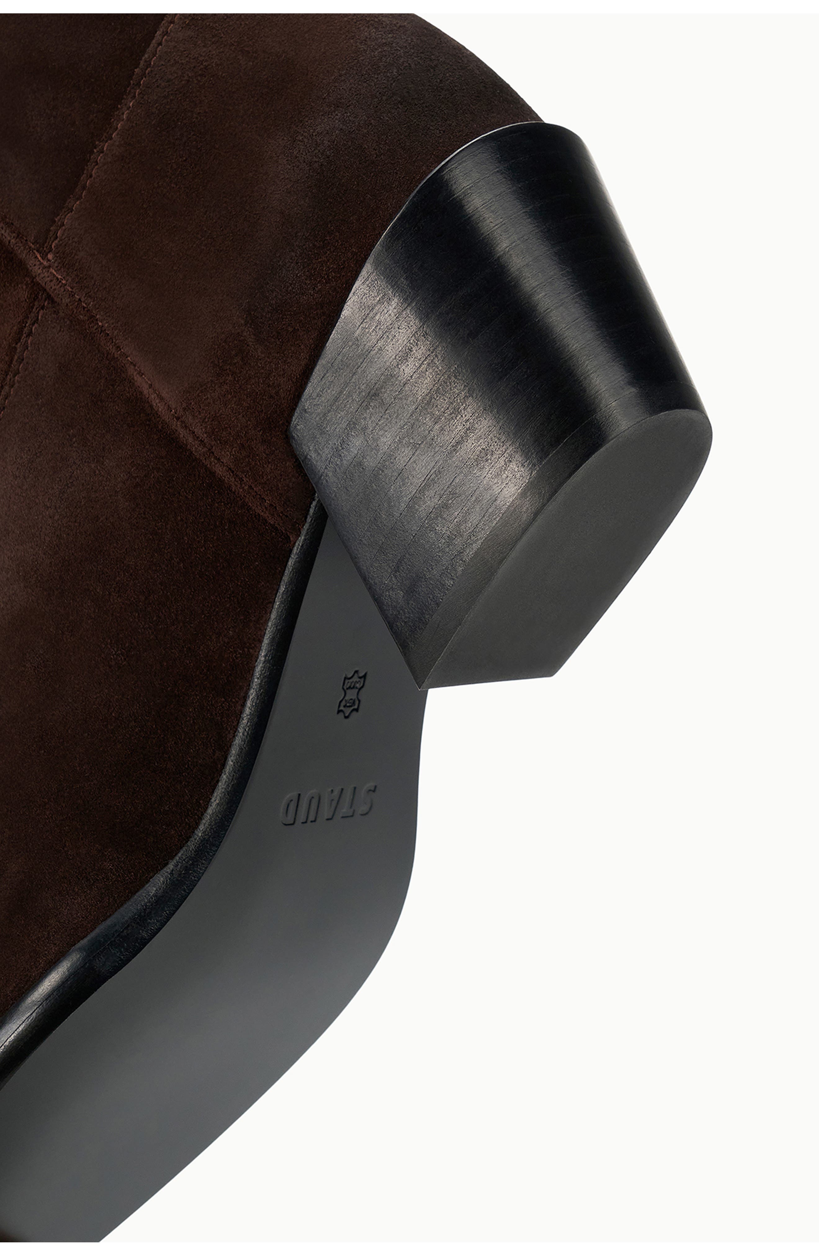 Monty Leather Western Boot, Alternate, color, ESPRESSO