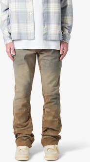 mnml B643 Burnt Flare Jeans