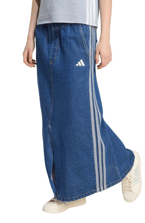 Denim Maxi Skirt