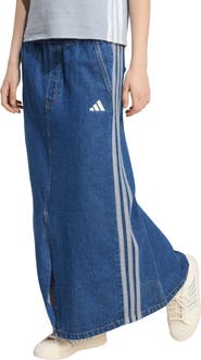 adidas Denim Maxi Skirt