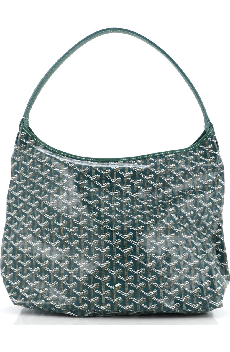 Pre-Owned Goyard Boheme Hobo Coated Canvas, Main, color,