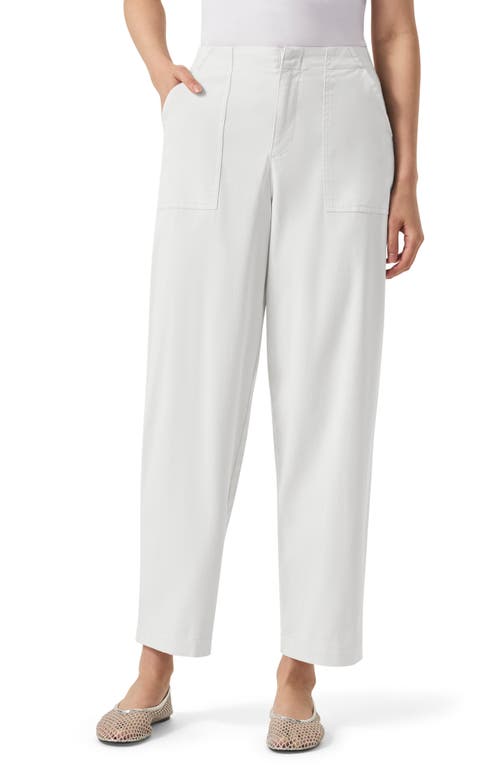 Splendid Gianna Drawstring Straight Leg Pants In White