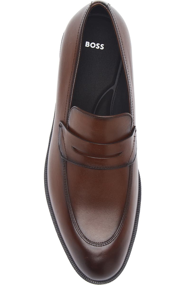 BOSS Tayil Loafer, Alternate, color, Dark Brown