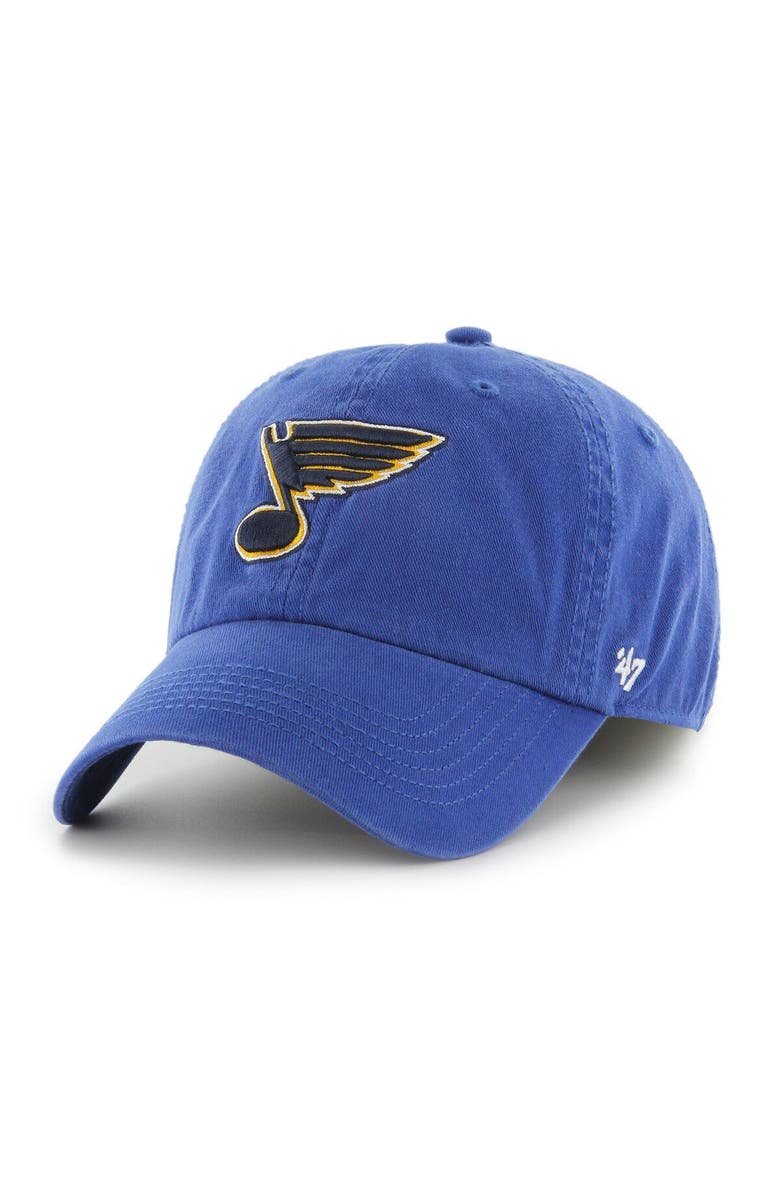 '47 Men's '47 Blue St. Louis Blues Classic Franchise Fitted Hat, Main, color, 