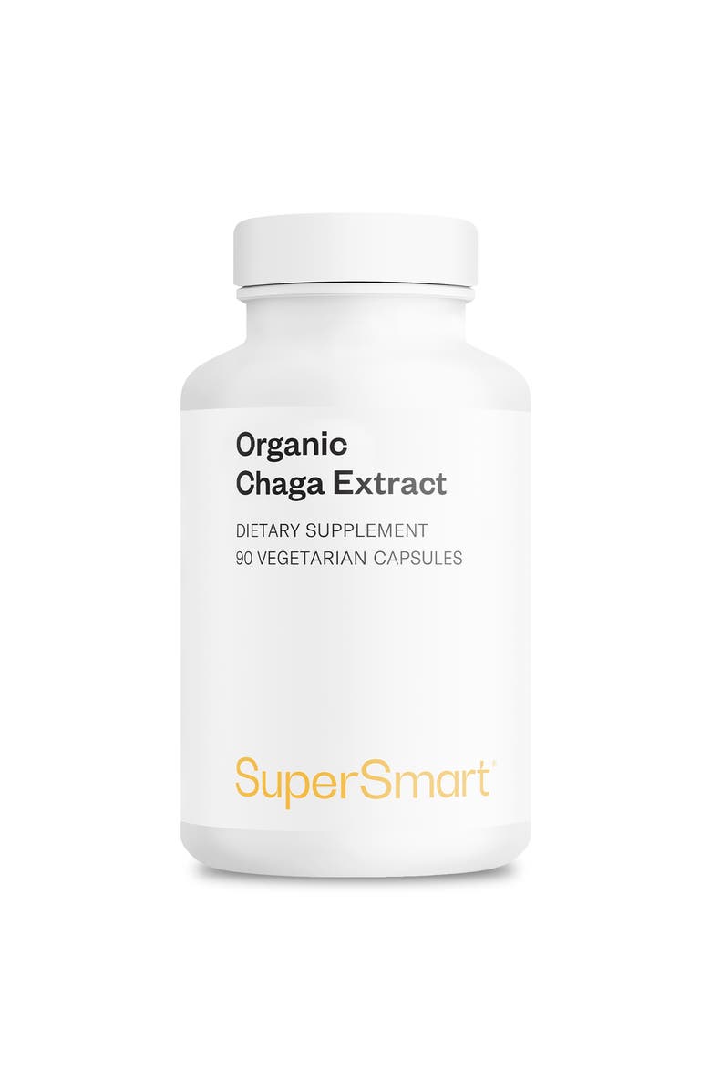 SuperSmart Organic Chaga Extract, Main, color, NO COLOR