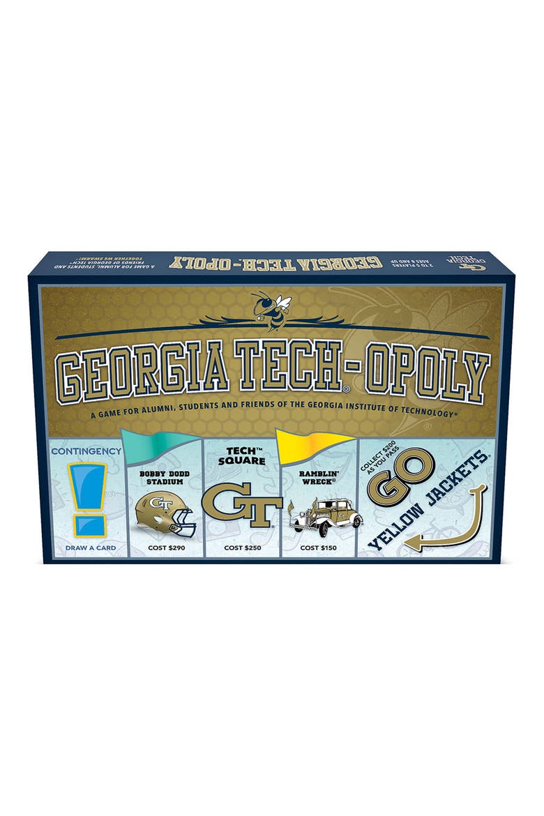 Georgia Tech-Opoly Monopoly Board Game, Alternate, color, Multicolored