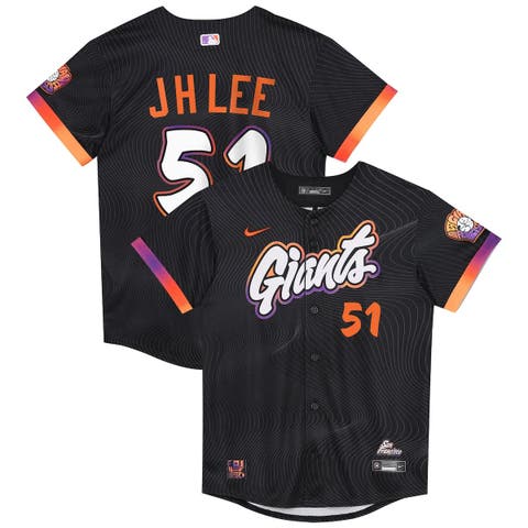 Preschool Outerstuff Jung Hoo Lee Anthracite San Francisco Giants 2025 City Connect Limited Jersey