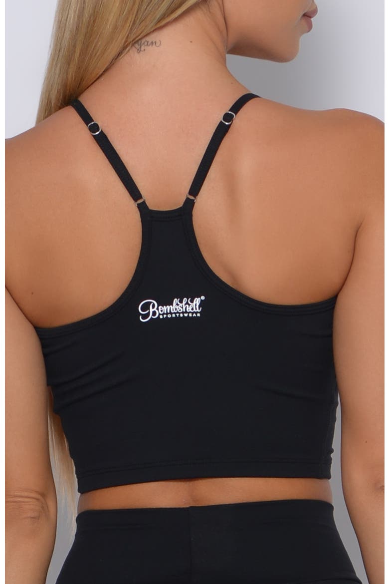 Relax Long Bra, Alternate, color, Black