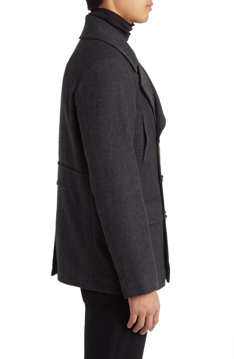 Nordstrom Felted Peacoat, Alternate, color,