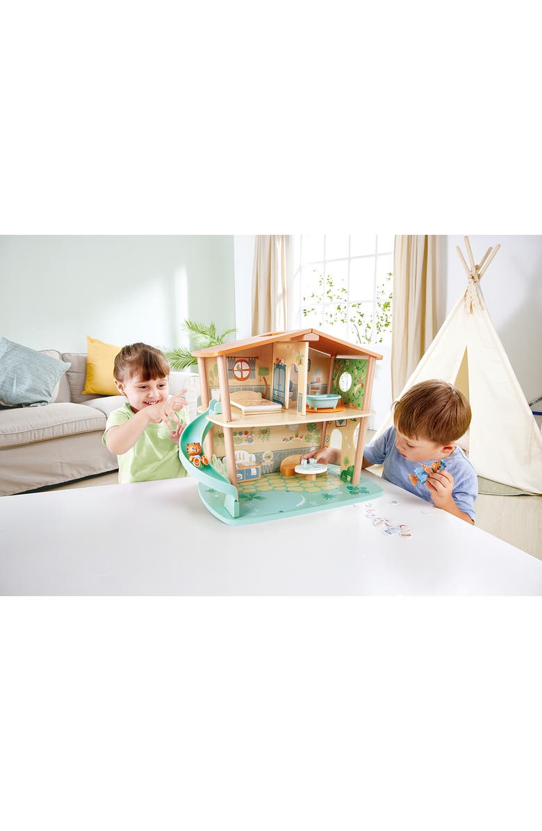 Hape Tiger's Jungle House, Alternate, color, Multi