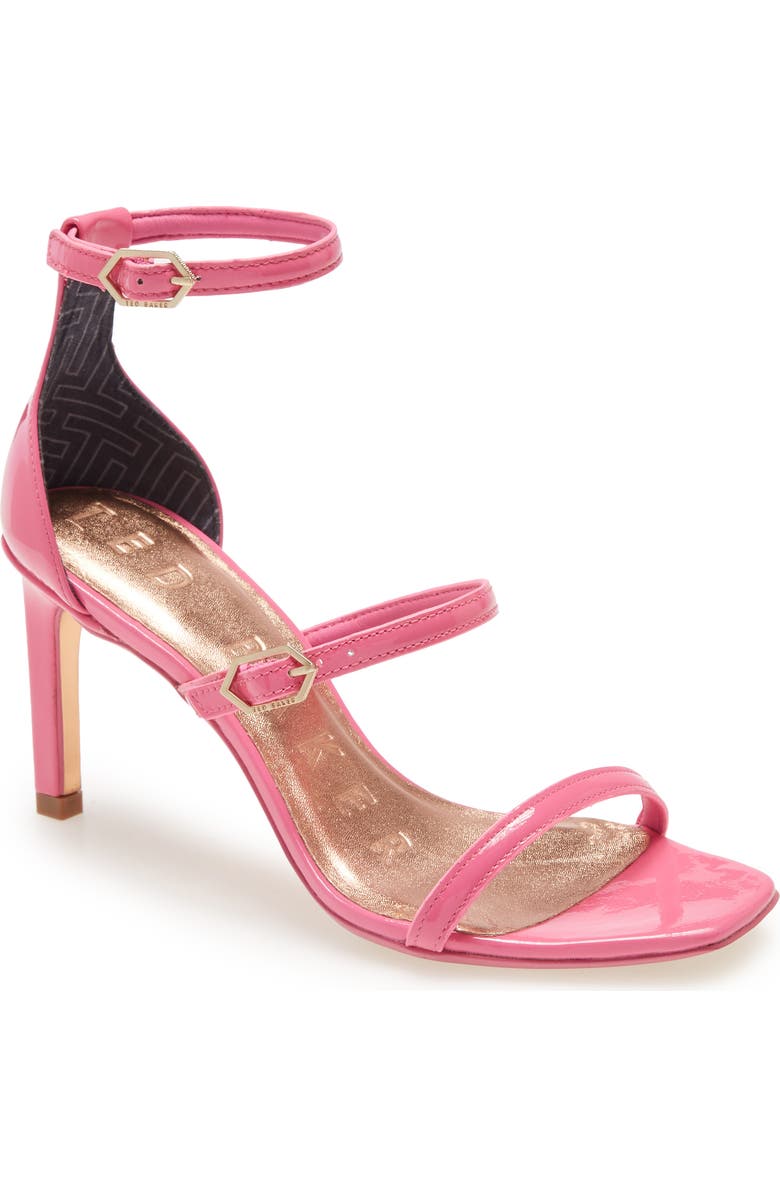 Ted Baker London Triap Strappy Square Toe Sandal, Main, color,