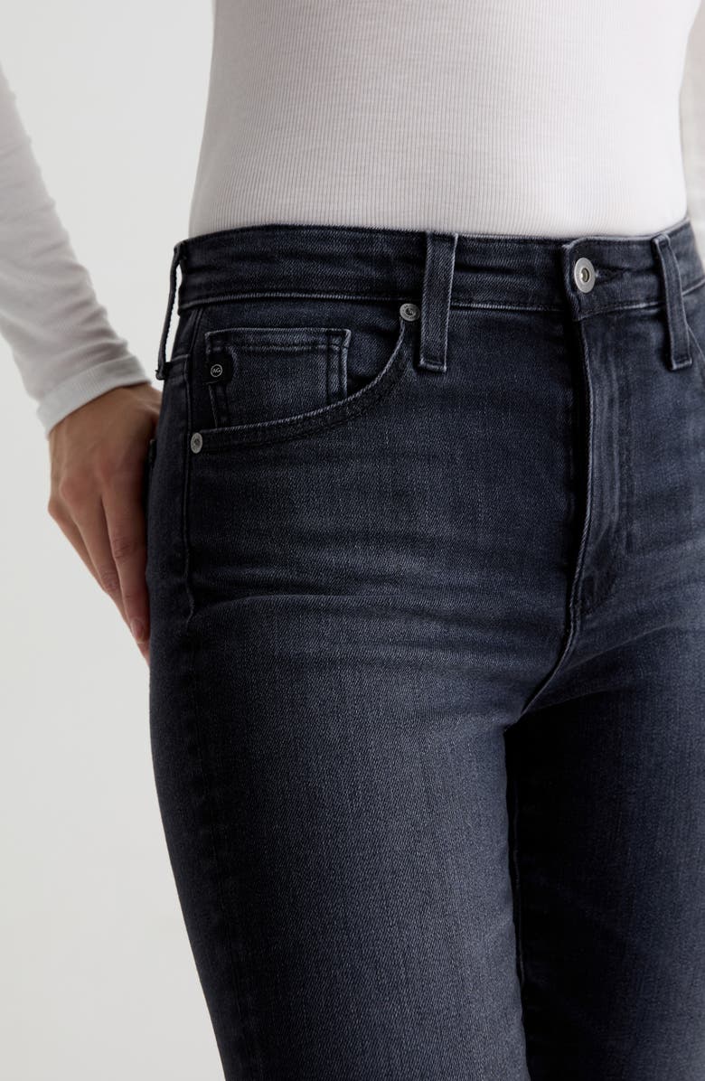 AG Farrah Mid Rise Crop Bootcut Jeans, Alternate, color, Glitch