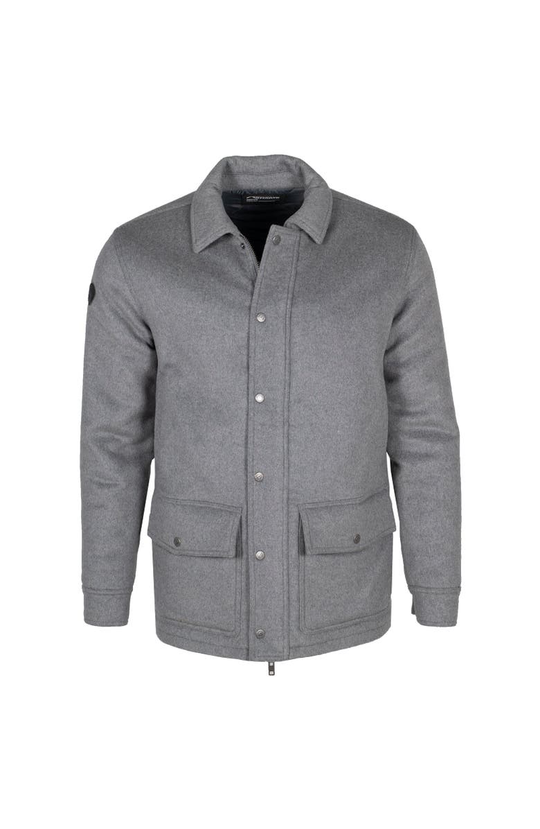 Mountain Khakis Dover Wool Jacket, Main, color, Heather Grey