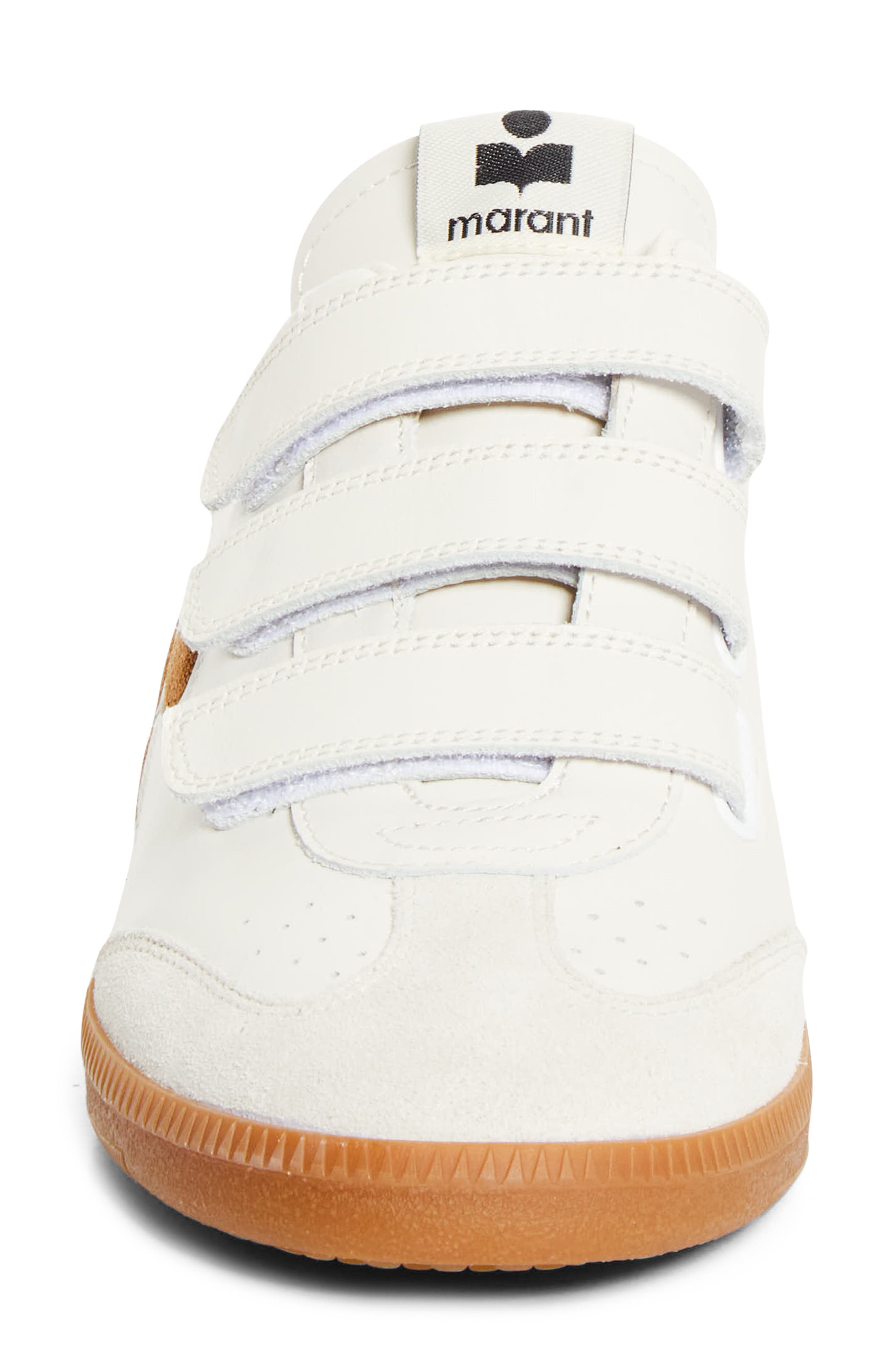 Beth Leather Sneaker, Alternate, color, CHALK/COGNAC