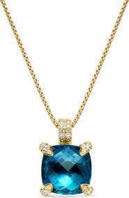 David Yurman Châtelaine Pendant Necklace with Diamonds