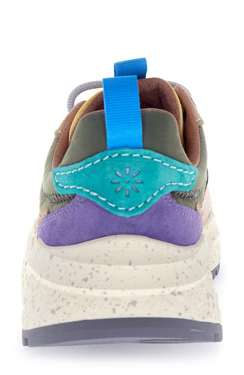 Flower Mountain Wave Sneaker In Multi