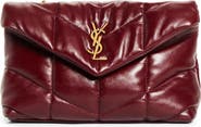 Saint Laurent Toy Loulou Quilted Puffer Leather Shoulder Bag