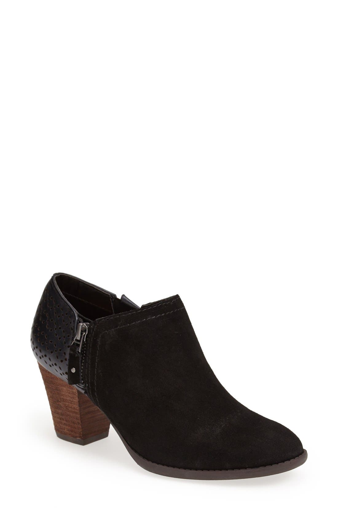 'Original Collection - Donovan' Bootie, Main, color, BLACK