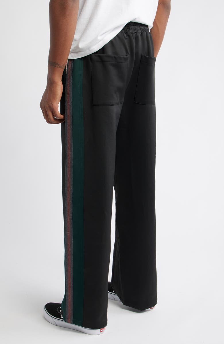 JUNGLES Side Panel Pull-On Pants, Alternate, color, Black/Green