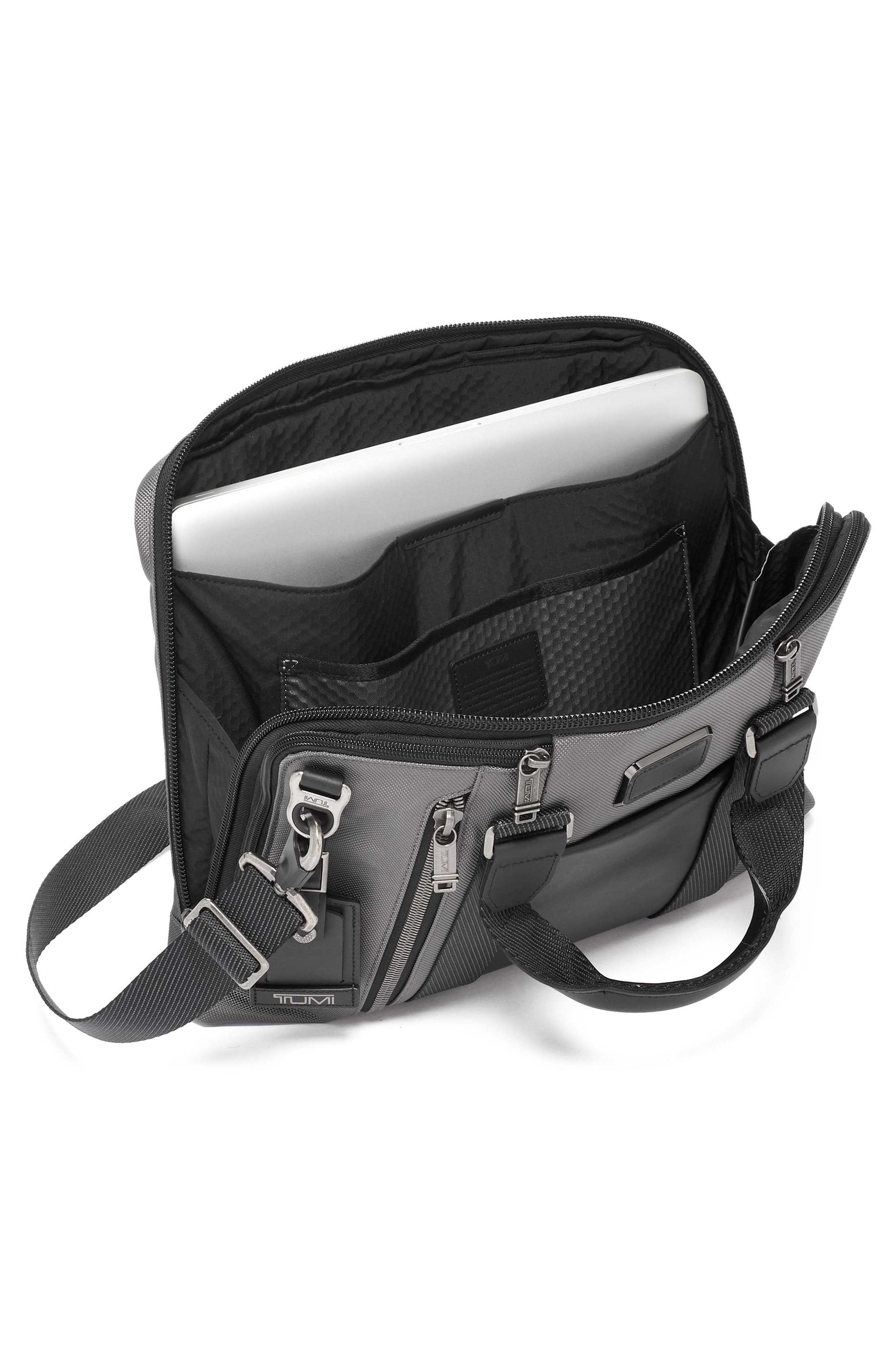 TUMI Alpha Bravo Aviano Slim Briefcase, Alternate, color, 