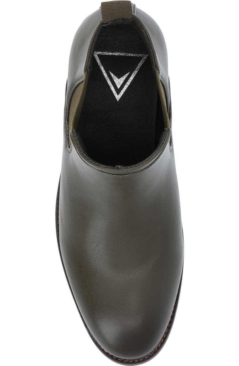 VANCE CO Landon Chelsea Boot - Wide Width, Alternate, color, Olive