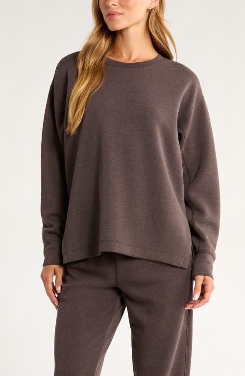 Zella Ultrasoft Knit Tunic In White