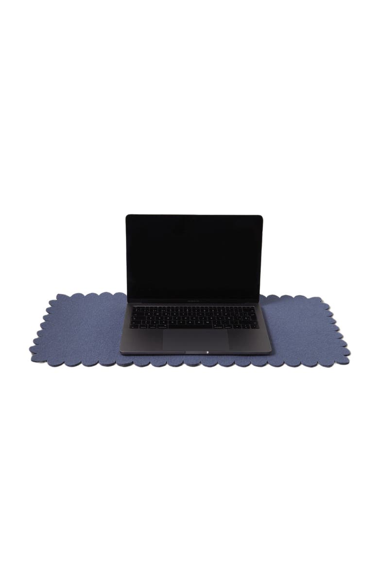Graf Lantz Crest Merino Wool Medium Desk Pad, Alternate, color, 