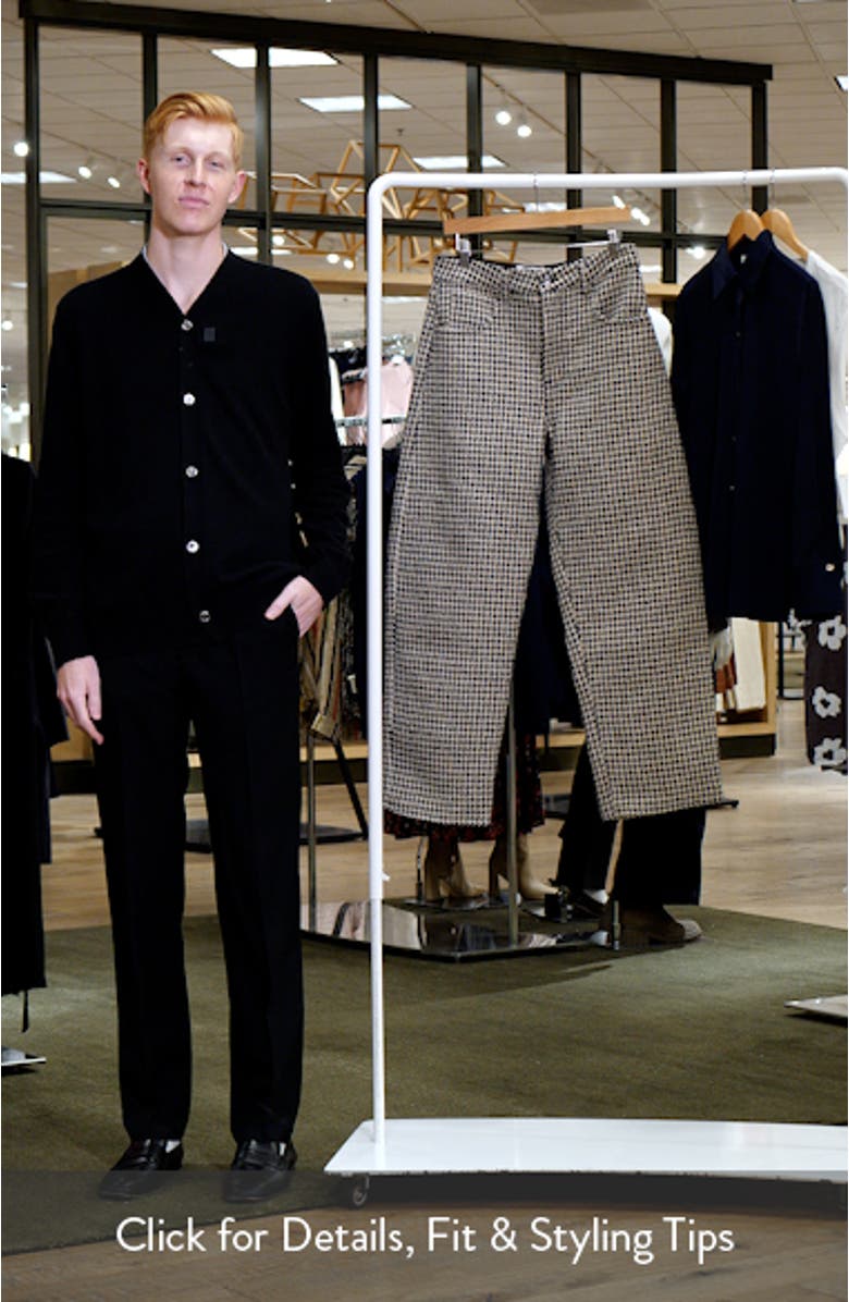 The Tweed Barrel Leg Pants, sales video thumbnail