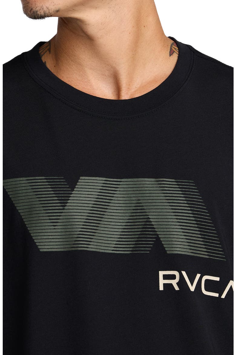 VA Blur Performance Graphic T-Shirt, Alternate, color, BLACK2
