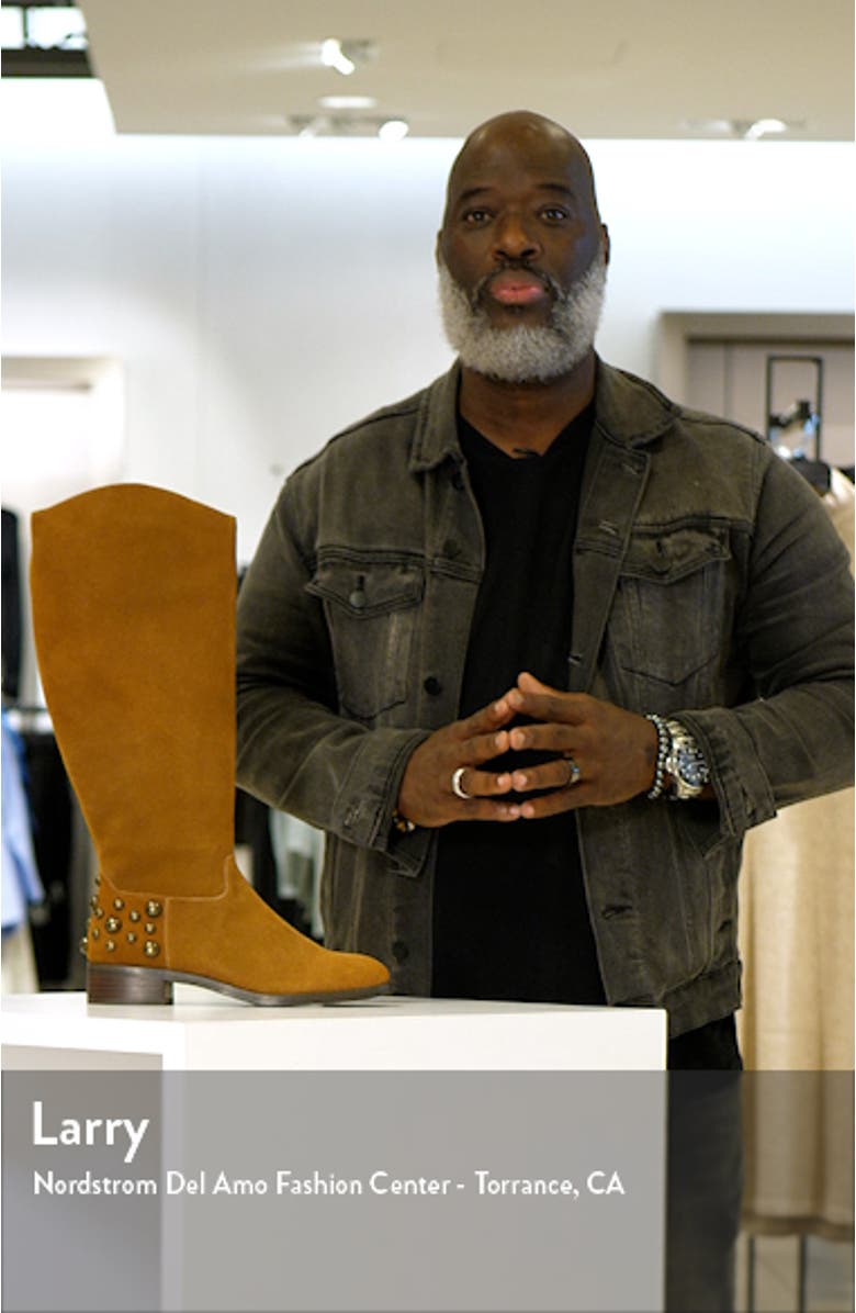 Readding Stud Knee High Boot, sales video thumbnail