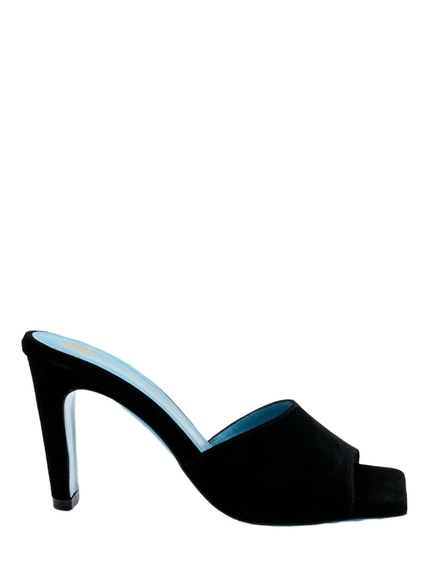 Valentina Rangoni Laura Slide Sandal, Alternate, color, Black Mousse