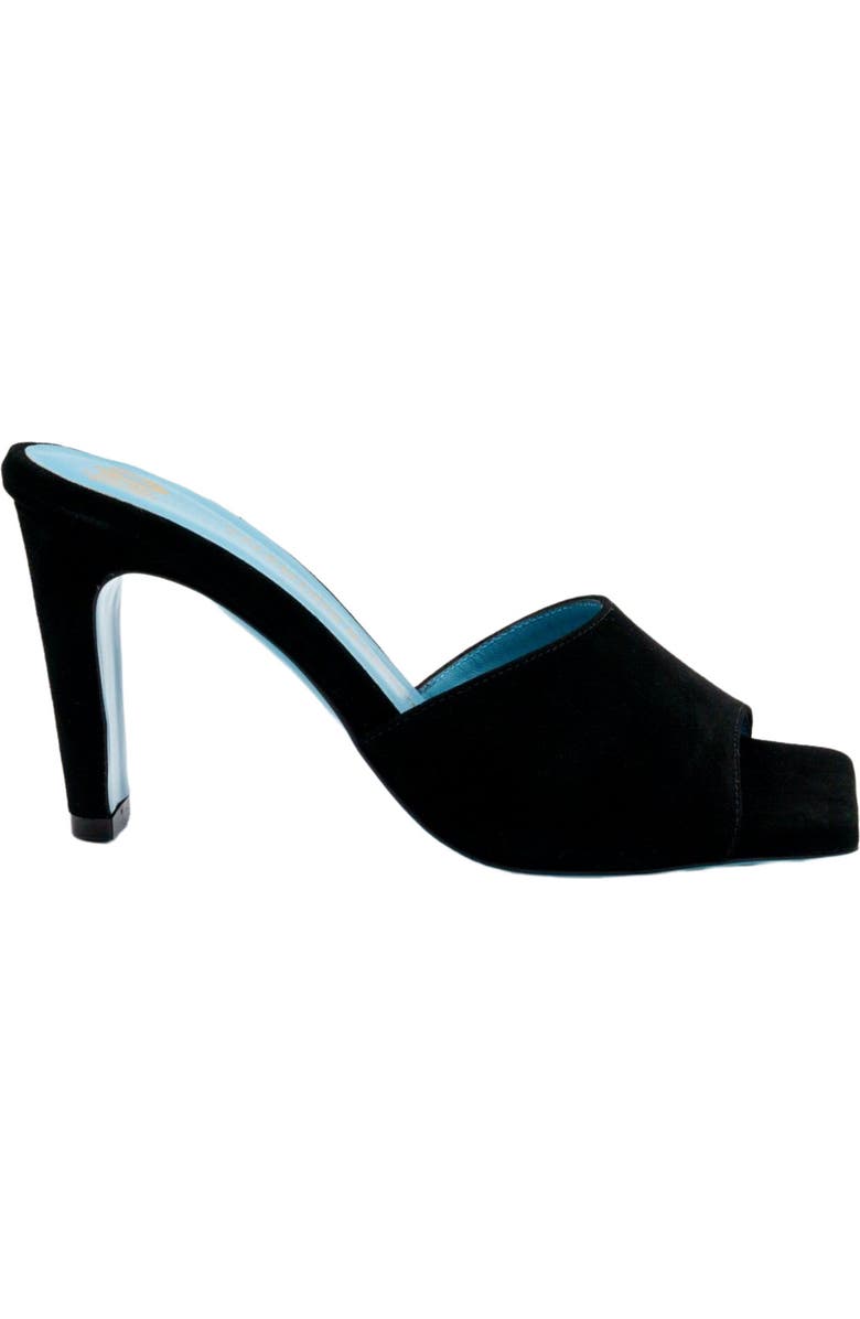 Valentina Rangoni Laura Slide Sandal, Alternate, color, Black Mousse